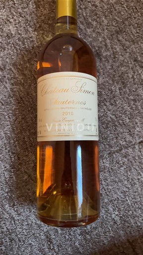 Bordo Сотерн Château Simon 2010