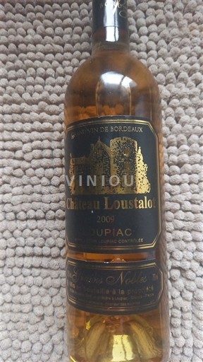 Bordeaux Loupiac Château Loustalot Noélys 2009