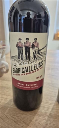 Bordeaux Saint-Émilion Les Barricailleurs 2023