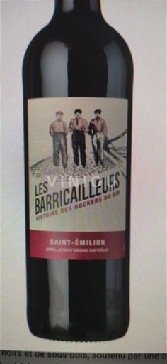 Bordeaux Saint-Émilion Les Barricailleurs 2023