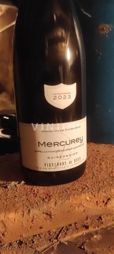 Burgundi Mercurey Vignerons de Buxy 2023