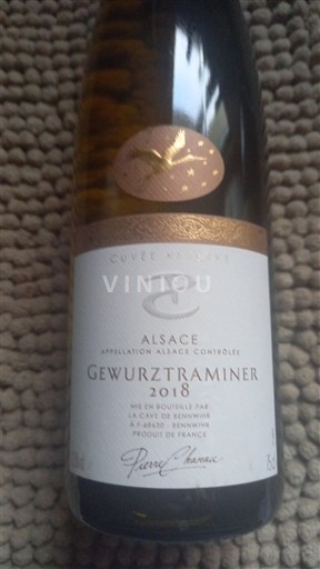 Alsace La Cave de Bennwihr Réserve 2018