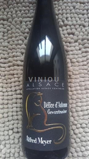 Elsass Alfred Meyer Délice d'Automne Gewurztraminer Ohne Jahrgang