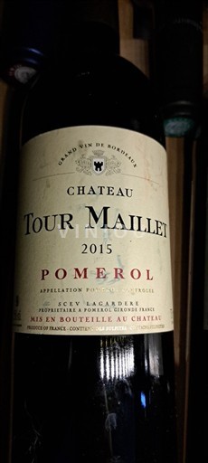 Bordeaux Pomerol Château Tour Maillet 2015