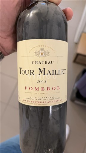 Bordeaux Pomerol Château Tour Maillet 2015