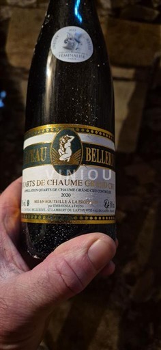 Vallée de la Loire Quarts de Chaume Château Bellerive 2020