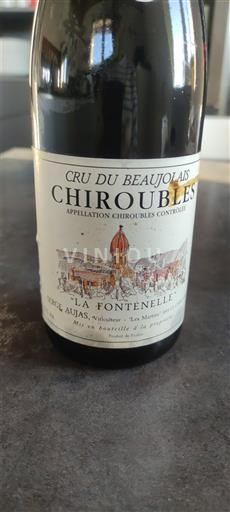 Beaujolais Chiroubles Domaine Aujas La Fontenelle 1998