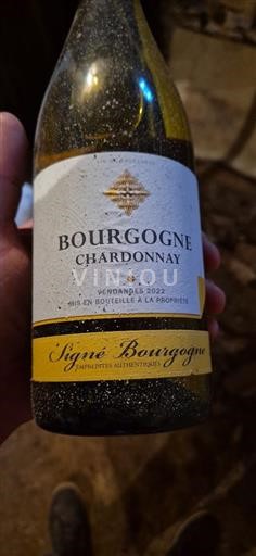 Burgundsko Burgundsko Chardonnay Signé Bourgogne 2022