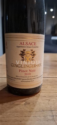 Alsace Ginglinger-Fix 2019