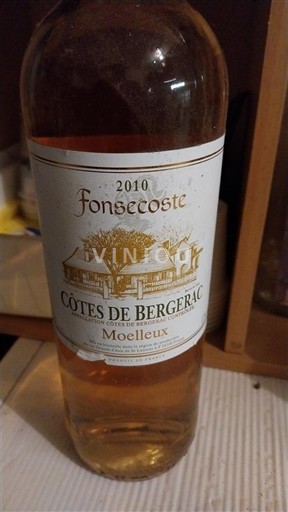 Sudoeste Côtes-de-Bergerac Fonsecoste 2010