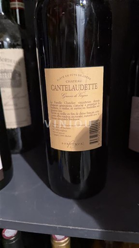 Bordeaux Château Cantelaudette La Poye de Comte 2003