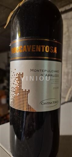 Abruzzerne Montepulciano d'Abruzzo Cantina Tollo Roccaventosa 2009
