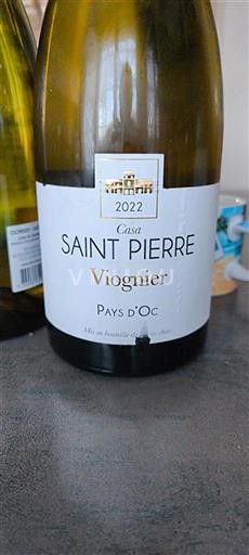 Linguadoca e Rossiglione Paese d'Oc Casa Saint Pierre Viognier 2022