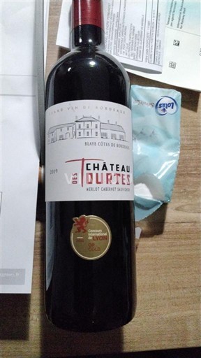Bordeaux Blaye-côtes-de-bordeaux Château S Tourtes 2019