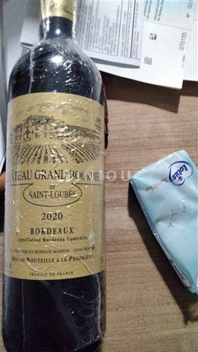 Bordeaux Grand Bourdieu de Saint-Loube 2020