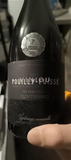 Burgundi Pouilly-fuissé Les Verchères Quintessence 2021