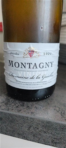 Burgundsko Montagny Domaine La Guiche 2021