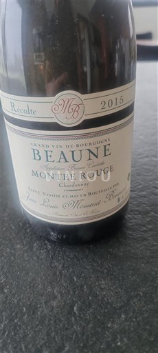 Burgundsko Beaune Jean-Louis Moissenet Bonnard Montée Rouge 2015