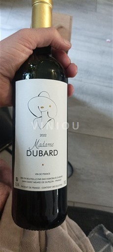 Sudoeste No especificado Vignobles Dubard Madame Dubard 2022
