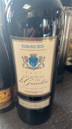 Bordeaux Graves Château La Gravelière 2005