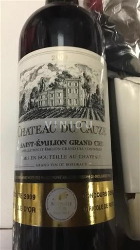 Bordeaux Saint-Émilion Grand Cru Grand Cru Château Cauze 2009