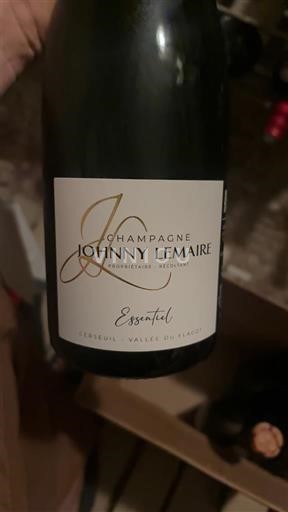 Champaña Champán Champagne Johnny Lemaire Essential Sin añada