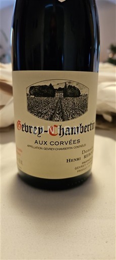 Burgundsko Gevrey-Chambertin Domaine Henri Rebourseau Aux Corvées Neročník