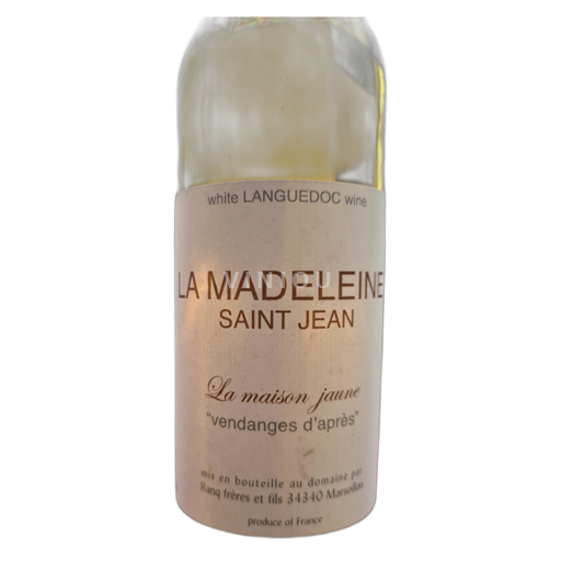 Languedoc-Roussillon Côtes de Thau La Madeleine Saint Jean La maison jaune 2020