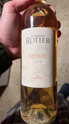 Tây Nam Gaillac Domaine Rotier Les Gravels 2018