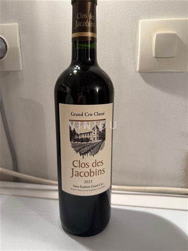 Burdeos Saint-Émilion Gran Cru Grand Cru Classé Clos des Jacobins 2023