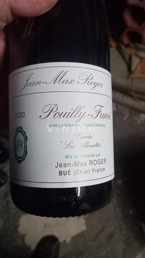 Údolí Loiry Pouilly-fumé Jean-Max Roger Les Alouettes 2020