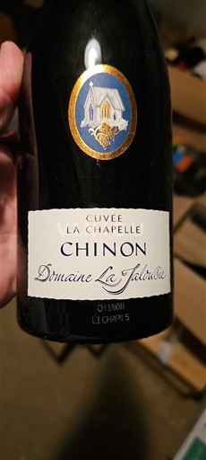Loire Valley Chinon Domaine La Jalousie La Chapelle 2015