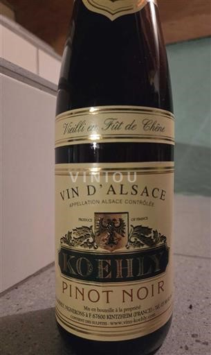 Alsacia Koehly Vielli en Fût de Chêne Sin añada