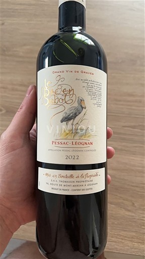 Bordeaux Pessac-Léognan Le Bruyère Sabot 2022