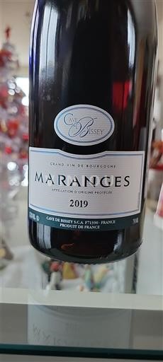 Burgundsko Maranges Cave de Bissey 2019