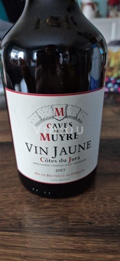 Jura Côtes-du-jura Caves de la Muyre Vin Jaune 2017