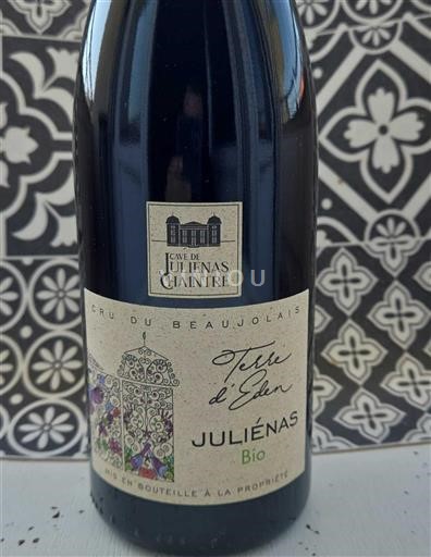 Beaujolais Juliénas Cave de Juliénas Chaintré Terre d'Eden Ikke årgangsbestemt