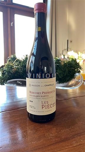 Burgundsko Mercurey Premier Cru Maison de la Chapelle Les Pièces 2024