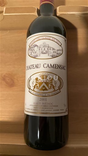 Bordeaux Haut-Médoc Grand Cru Château Camensac 2001