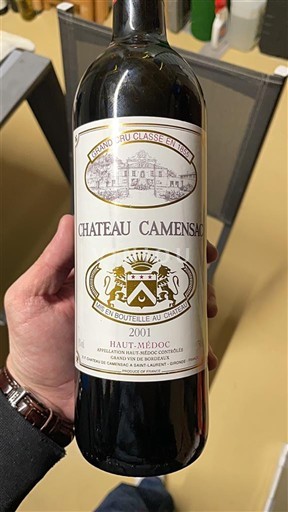 Bordeaux Haut-Médoc Grand Cru Château Camensac 2001