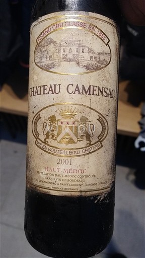 Bordeaux Haut-Médoc Grand Cru Château Camensac 2001