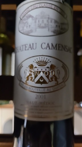 Bordeaux Haut-Médoc Grand Cru Château Camensac 2001