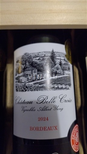 Bordeaux Château Belle Croix 2024