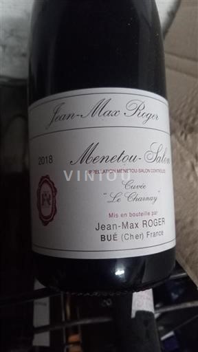 Loire-dalen Menetou-Salon Jean-Max Roger Le Charnay 2018