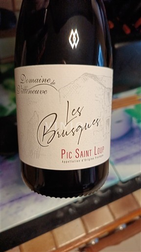 Langvedok Pic-saint-loup Domaine Siéneuve Les Brusques Neleten.