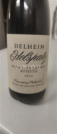 Kustområdet Stellenbosch Delheim Edelspatz 2014