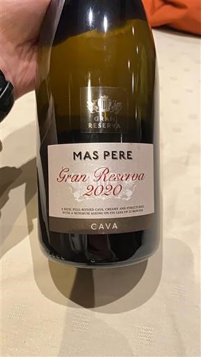 Catalonia Cava Mas Pere Gran Reserva 2020