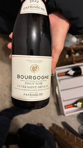 Bourgogne Patriarche Saint-Nicolas 2022