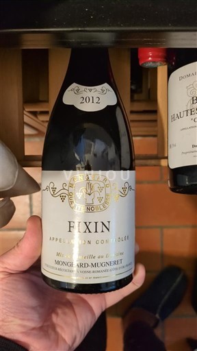 Wines Rouge sec Mongard-Mugneret 2012 France Burgundy Fixin AOC