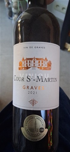 Bordeaux Graves Cour St-Martin 2021